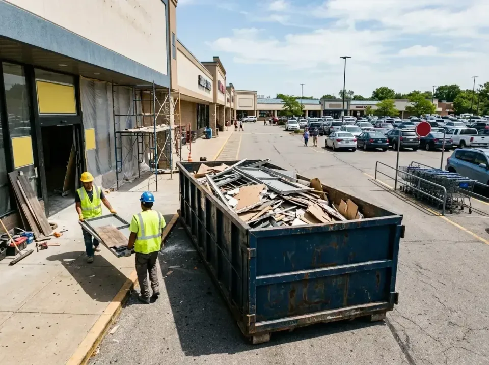 retail-store-renovation-debris-003 — frequently asked questions, Roll-off Dumpster Rentals in Tucson Estates, AZ